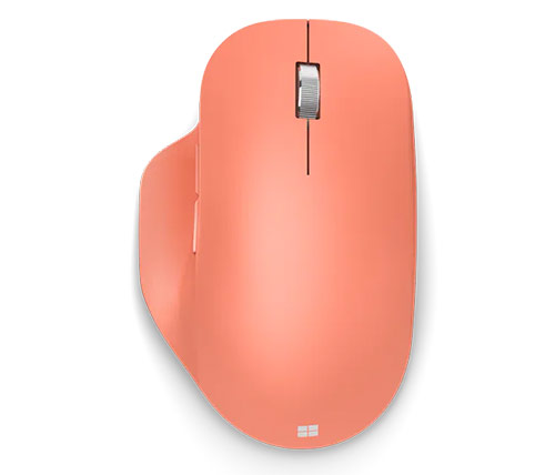 עכבר ארגונומי אלחוטי Microsoft Bluetooth Ergonomic 222-00041 בצבע כתום