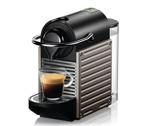 מכונת קפה נספרסו Nespresso Krups Pixie C60 בצבע כסוף