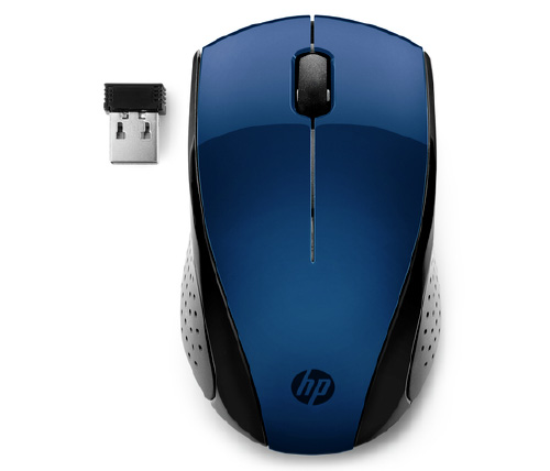 עכבר אלחוטי HP Wireless Mouse 220 בצבע שחור וכחול