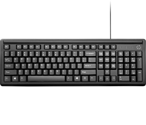 מקלדת חוטית HP Keyboard 100 עברית אנגלית