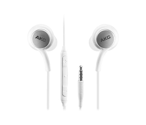 אוזניות Samsung Tuned by AKG EO-IG955 עם מיקרופון בצבע לבן