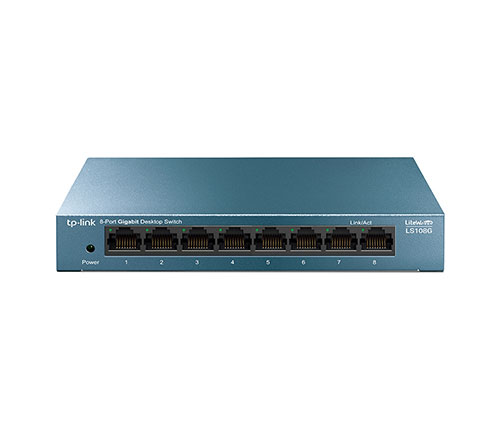מתג TP-Link LS108G 8 Ports 10/100/1000Mbps
