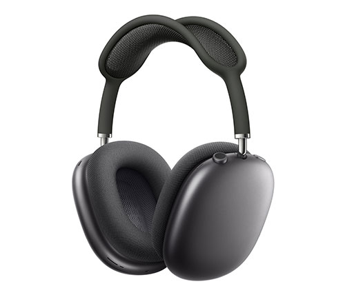 אוזניות אלחוטיות עם מיקרופון Apple AirPods Max Bluetooth בצבע Space Gray