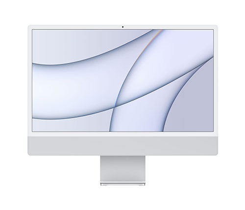 מחשב All In One Apple iMac 24 M1 chip Z13K000K7 בצבע כסוף
