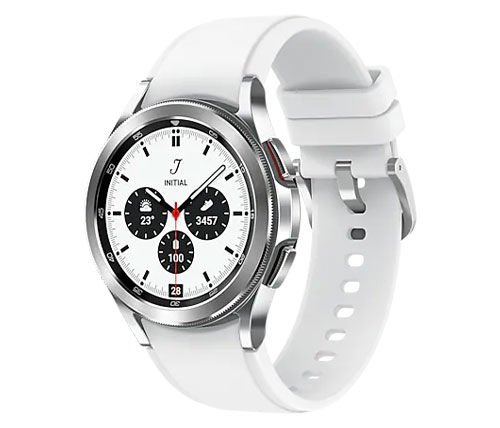 שעון חכם סמסונג Samsung Galaxy Watch 4 Classic SM-R885 LTE בצבע כסוף אחריות היבואן הרשמי