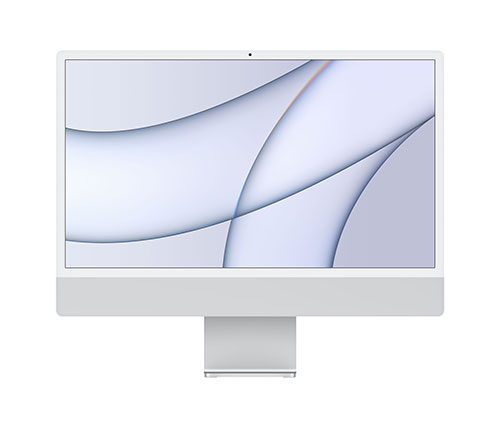מחשב All In One Apple iMac 24 M1 chip Z12Q000FG בצבע כסוף