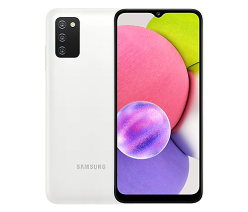 סמארטפון Samsung Galaxy A03s SM-A03F/DS 32GB בצבע לבן - שנה אחריות היבואן הרשמי סאני