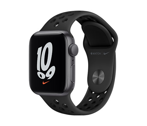 שעון חכם אפל Apple Watch Nike SE GPS 40mm בצבע Space Gray Case עם רצועת Anthracite/Black Nike Sport Band