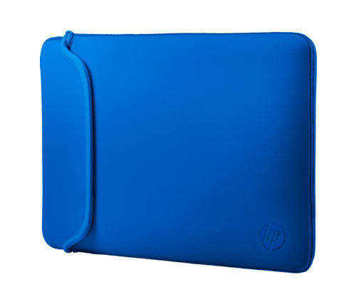 תיק מעטפה HP Neoprene Sleeve V5C31AA למחשב נייד בגודל עד "15.6 בצבע כחול / שחור ניתן להפיכה 
