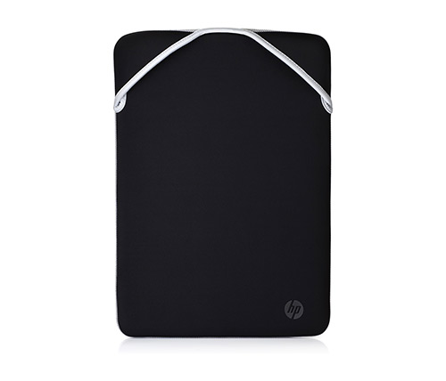 תיק מעטפה HP Reversible Protective 2F2J1AA למחשב נייד בגודל עד "14 בצבע שחור / כסוף ניתן להפיכה