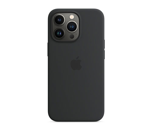 כיסוי לטלפון Apple iPhone 13 Pro Silicone Case With MagSafe בצבע שחור