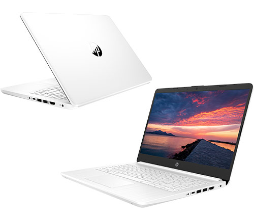 מחשב נייד "14 HP Laptop 14S-DQ2009NJ 308P3EA i3-1115G4 בצבע לבן, כונן 256GB SSD, זכרון 8GB ומ.גרפי Intel UHD Graphics