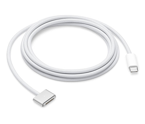 כבל טעינה USB Type-C ל- Apple MagSafe 3 באורך כ-2 מטר