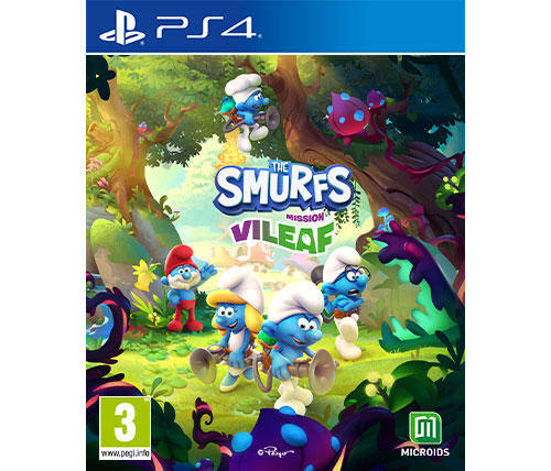 משחק The Smurfs Mission Vileaf לקונסולה PS4