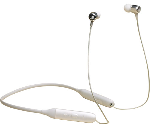 אוזניות אלחוטיות JBL Live 220BT עם מיקרופון Bluetooth בצבע לבן