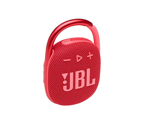 רמקול נייד JBL Clip 4 Bluetooth בצבע אדום