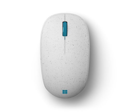 עכבר אלחוטי Microsoft Ocean Plastic Bluetooth Mouse I38-00007 בצבע קונכייה