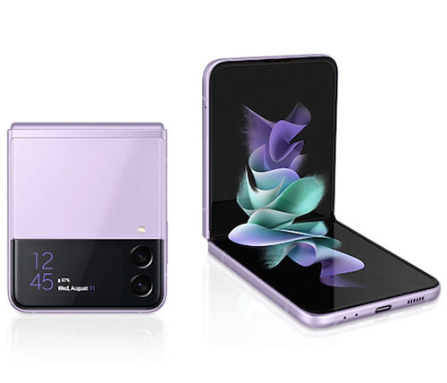 סמארטפון Samsung Galaxy Z Flip 3 5G SM-F711B 256GB בצבע סגול - שנה אחריות היבואן הרשמי סאני