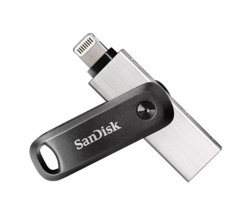 זכרון נייד למכשירי אפל SanDisk iXpand Flash Drive Go SDIX60N-256G USB 3.0 / Lightning - בנפח 256GB