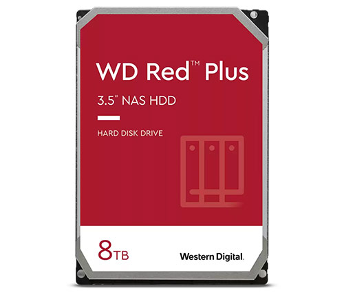 דיסק קשיח Western Digital WD Red Plus NAS WD80EFZZ 8TB