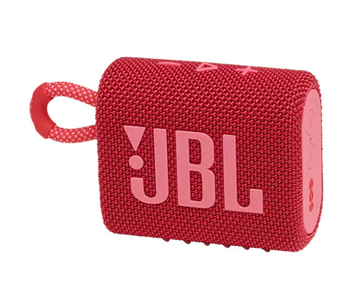 רמקול נייד JBL Go 3 Bluetooth בצבע אדום