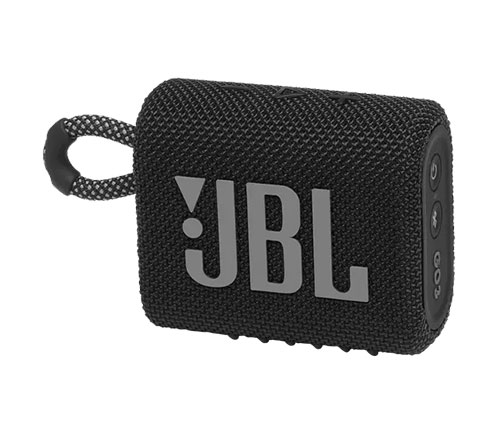 רמקול נייד JBL Go 3 Bluetooth בצבע שחור