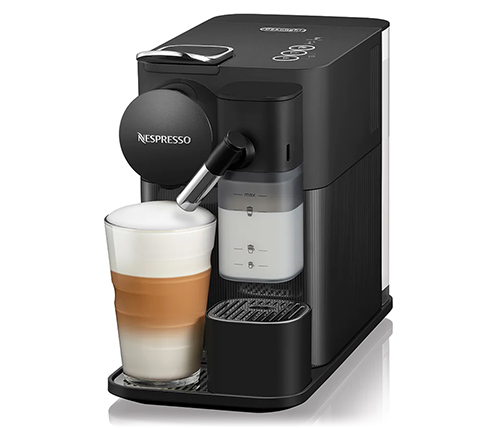 מכונת קפה נספרסו Nespresso Delonghi Lattissima One EN510.B כולל מקציף חלב מובנה בצבע שחור