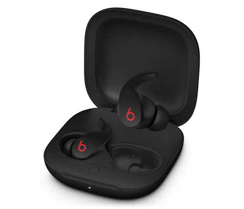 אוזניות אלחוטיות Beats Fit Pro Bluetooth עם מיקרופון בצבע שחור הכוללות כיסוי טעינה אחריות היבואן הרשמי
