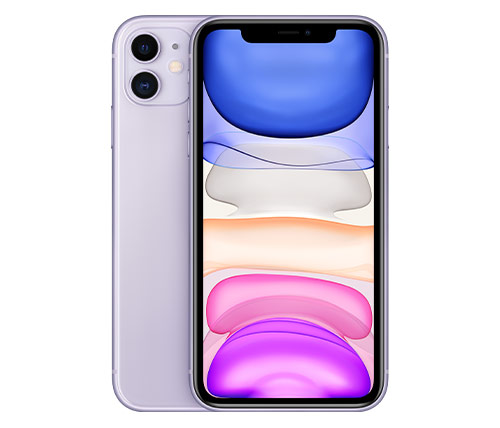 אייפון Apple iPhone 11 128GB בצבע סגול - שנה אחריות היבואן הרשמי 