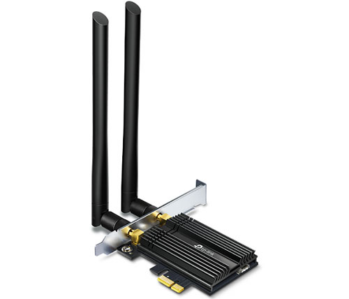 מתאם רשת אלחוטית TP-Link Archer TX50E AX3000 Wi-Fi 6 Bluetooth 5.0 PCIe