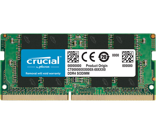 זכרון למחשב נייד Crucial  16GB 3200MHz DDR4 CT16G4SFD832A SODIMM