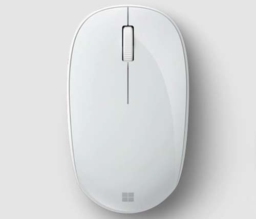 עכבר אלחוטי Microsoft Bluetooth Mouse RJN-00067 בצבע לבן