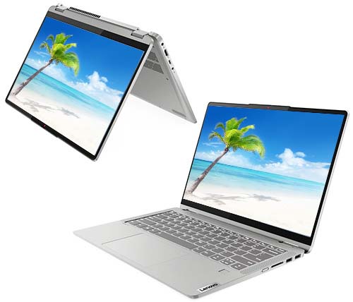 מציאון - מחשב נייד עם מסך מגע "14 Lenovo IdeaPad Flex 5 Ryzen 7 5700U כונן 512G SSD, זכרון 16GB ומ.גרפי AMD Radeon - מתוקן