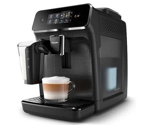 מכונת קפה טוחנת PHILIPS OMNIA EP2230/10 - כולל מקציף חלב מובנה