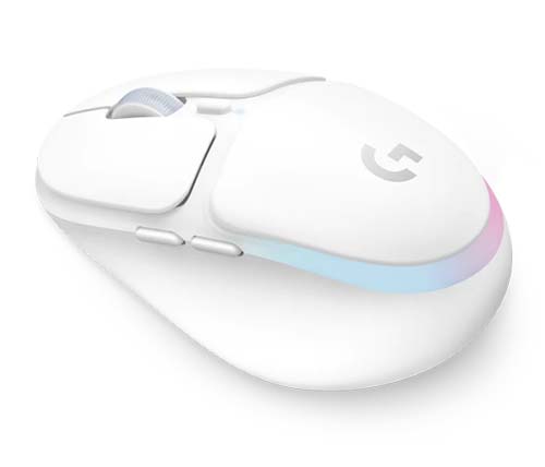 עכבר גיימינג Logitech G705 Gaming כולל תאורת לד, בצבע Offwhite
