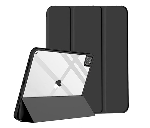 כיסוי Ivory Mobile ל-"Apple iPad Pro 11 בצבע שחור כולל מקום לעט