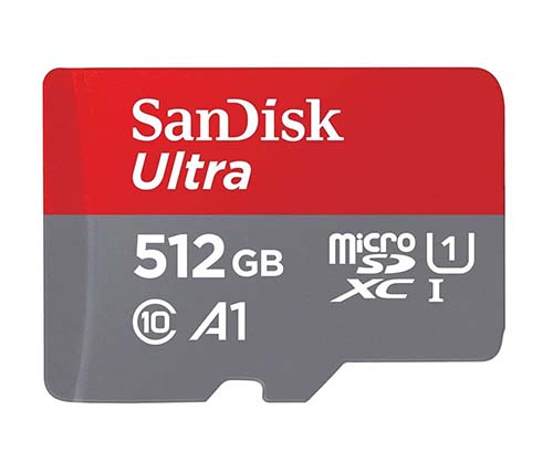כרטיס זכרון SanDisk Ultra Micro SDXC -I SDSQUAC-512G - בנפח 512GB