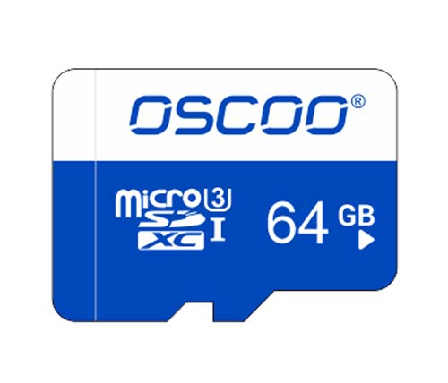כרטיס זכרון Oscoo microSDXC דגם T-nand - בנפח 64GB