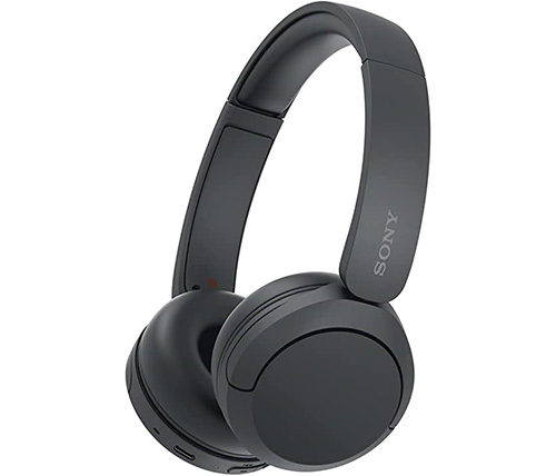 אוזניות אלחוטיות Sony WH-CH520 עם מיקרופון Bluetooth בצבע שחור