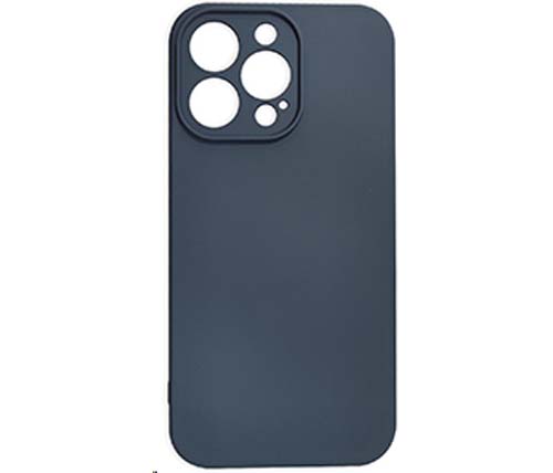 כיסוי סיליקון אחורי כחול כהה Ivory Mobile לטלפון iPhone 14 Pro Max 