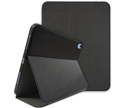 כיסוי Ivory Mobile ל-  (10th Gen)"Apple iPad 10.9 בצבע שחור כולל מקום לעט