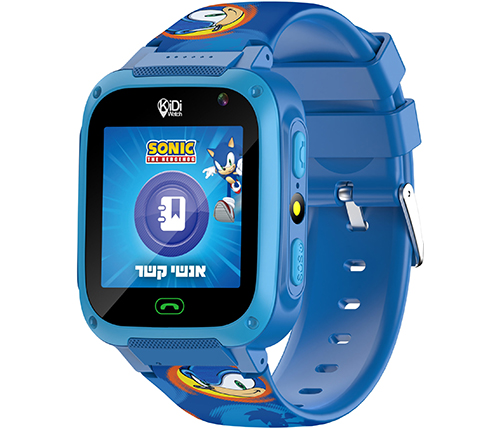 שעון חכם לילדים KidiWatch Kidi & Friends Sonic בצבע כחול