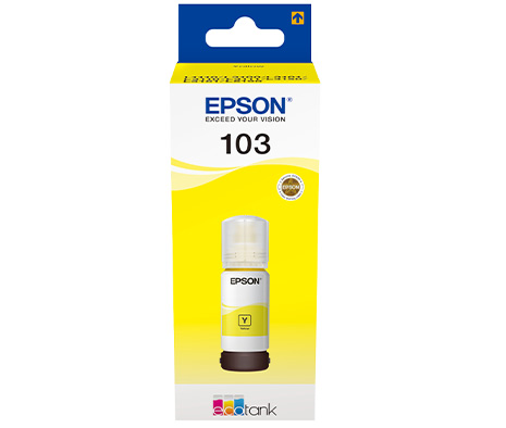 בקבוק מילוי Epson בצבע צהוב למדפסת L3250/L1250/L5290 
