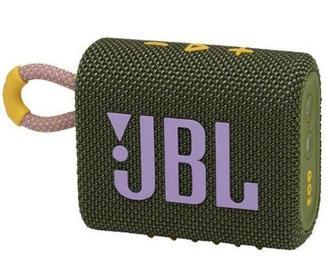 רמקול נייד JBL Go 3 Bluetooth בצבע ירוק 