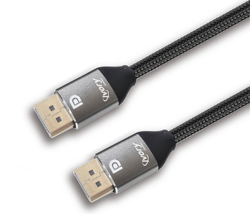 כבל מסך DisplayPort ל- 4K DisplayPort באורך כ-3 מטר Ivory Connect