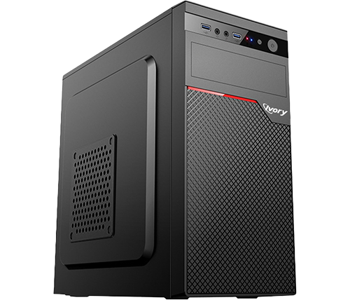 מחשב נייח IVORY הכולל מעבד Ryzen 5 Pro 4650G AMD, זכרון 16GB, כונן 480GB SSD, לוח B550, מערכת הפעלה Windows 11