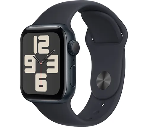 שעון חכם אפל Apple Watch SE 2nd Gen GPS 40mm בצבע Midnight Case עם רצועת Midnight Band בגודל S/M