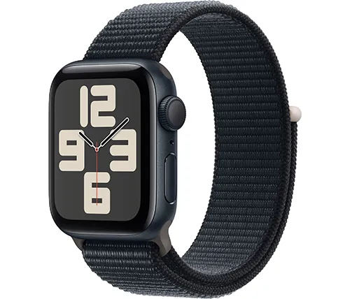 שעון חכם אפל Apple Watch SE 2nd Gen GPS 40mm בצבע Midnight Case עם רצועת Midnight Sport Loop