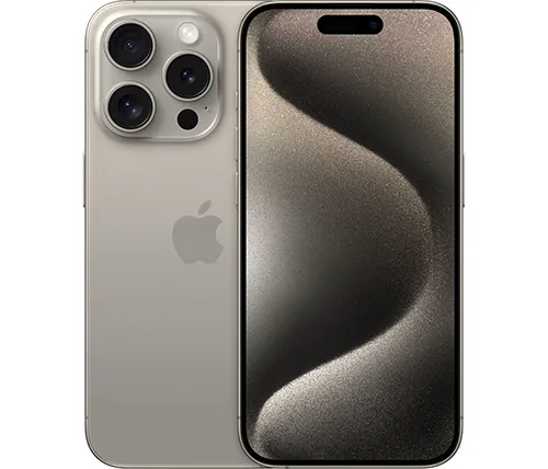 אייפון Apple iPhone 15 Pro 1TB בצבע Natural Titanium כולל הטבה