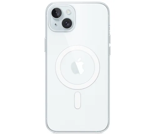 כיסוי שקוף ל Apple iPhone 15 Plus עם MagSafe